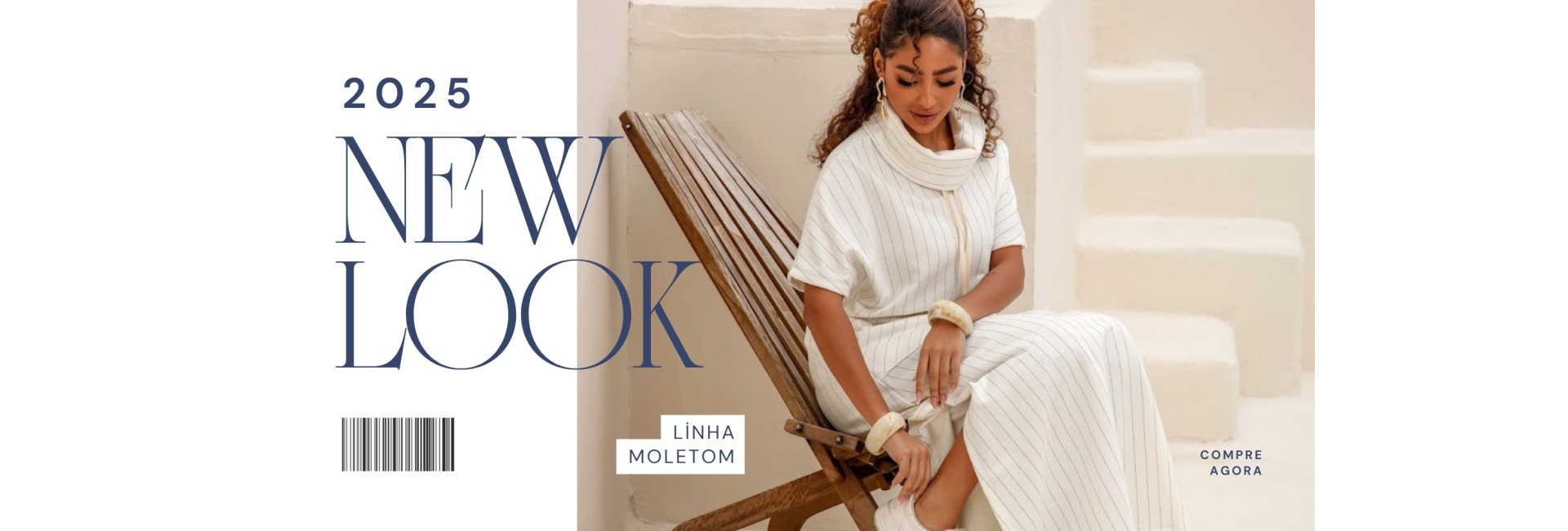 New Look - Vestido Gola Boba